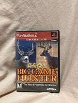 Cabela&#39;s Big Game Hunter (Sony PlayStation 2, 2002) CIB - £11.27 GBP