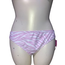 Ninety-Nine Cinch Back Hipster Swim Bottoms Pink White Camo Womens M/L/XL - £7.83 GBP