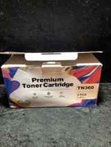 2PK TN360 Toner Cartridge For Brother Black  HL-2140 2170W MFC-7340 7840W - £11.67 GBP
