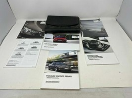 2014 BMW 3 Series Sedan Owners Manual Handbook Set with Case OEM I01B54005 - £42.99 GBP