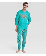 Men&#39;s Feliz Navidad Matching Family Pajama Set Wondershop Dia Pacheco Si... - £15.82 GBP