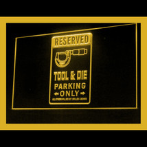 200098B Reserved Tool Die Parking Repair Construction Technician LED Lig... - $21.99