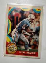 1989 Topps 1000 Yard Club Mike Rozier #24 Houston Oilers - £1.51 GBP