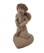 VTG Lil&#39; Sweet Heart&#39;s Small Native Sculpture TnT 1995 Angel Letter Adob... - $15.57 CAD