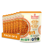 Eat Regal Jollof Rice with Vegetables, 8.8 Ounce, Pack of 6 - $244.18 MXN