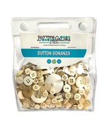 Buttons Galore Button Grab Bag Bonanza Collection Ivory - $9.95