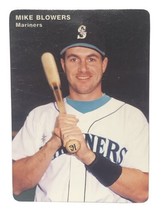 Mike Blowers 1994 Mother&#39;s Cookies #17 Seattle Mariners MLB Baseball Card - £1.19 GBP