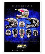 Print Ad O&#39;Neal Motocross Gear Helmets Think Ahead 2013 Magazine Adverti... - $9.70