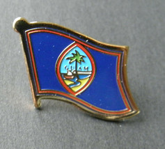Guam International Single Flag Lapel Pin Badge 7/8 Inch - £4.19 GBP