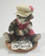 Calico Kittens &quot;Fur-ever Yours&quot; Cat Figurine - $184.04 MXN