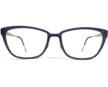 Lindberg Gafas Monturas 1146 Col.AE12 Transparente Brillante Violeta Mat... - £186.32 GBP