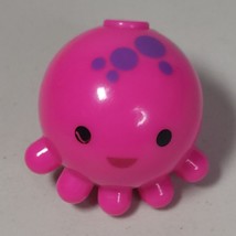 Pink/Purple Octopus For Munchkin Fishin&#39; Magnetic Bath Toy 2&quot; Tall - £7.15 GBP