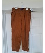Carter&#39;s Boys Straight Corduroy Pants Joggers Size 5 Brown Pullup Sweatp... - $21.35 CAD