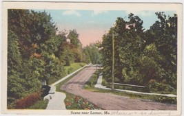 Scene Near Lamar Missouri MO Postcard Vintage Appleton City - £2.23 GBP