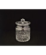 Rogaska GALLIA Cut Crystal Biscuit Barrel or Jar - £47.58 GBP