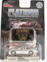 Platinum Plated Commemorative Series #6 1/64 Scale Diecast Model Car Vintage - $11.97