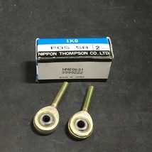 NEW Nippon Thompson POS-5A IKO Rod End Male M5X0.8 L Thread 5mm Lot of 2 - $12.55
