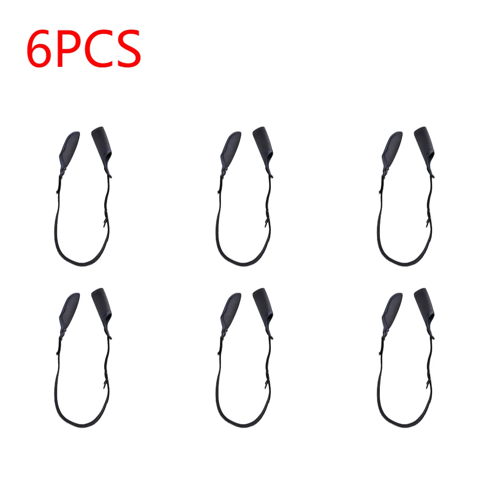 1-6Pcs Fishing Rod Tie Tip Cover Sleeves Pole Tie Strap Fastener Protect Case Fi - $171.93