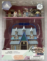 DISNEY ANIMATORS LITTLES COLLECTION Arendelle Palace 10pcs Frozen Castle... - $40.99