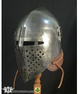 Bascinet médiéval, casque de chevalier, casque, armure, casque de Buhurt... - $185.36