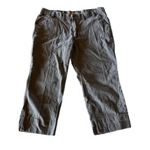 Carhartt Pants Mens 42x26 Fit Gray Canvas Carpenter Relaxed Fit Workwear... - $24.75