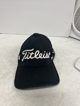 Titleist Golf Hat FJ Footjoy Pro VI Strapback White Black Cap Athletic - $12.28