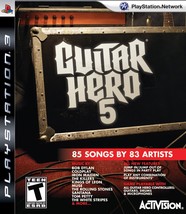 Guitar Hero 5 PS3 Great Condition Fast Shipping - £7.68 GBP