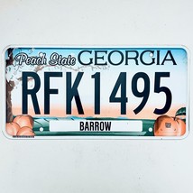  United States Georgia Barrow County Passenger License Plate RFK1495 - $16.82