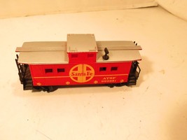 Ho Trains Santa Fe Caboose W/YELLOW CIRCLE- One Coupler - EXC.- S27 - £2.95 GBP