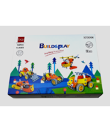 bcp Build&play Steam Set 5 in 1 Vehicles Flexible Educational 148 Pieces Ages 5+