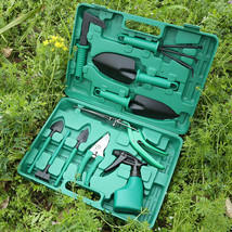 Home Garden Planting Vegetables Plants Flowers Ten-piece gardening tool set - £23.58 GBP