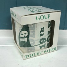 Vtg Golf Gifts Gallery/19th Hole &#39;Golf Is...&#39; Humorous/Joke Roll of Toilet Paper - £21.01 GBP