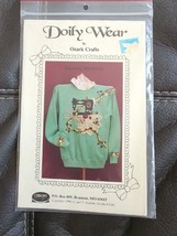 Doily Wear By Ozark Crafts Sewing Machine Design Pattern T-Shirt Sweatshirt - $8.54