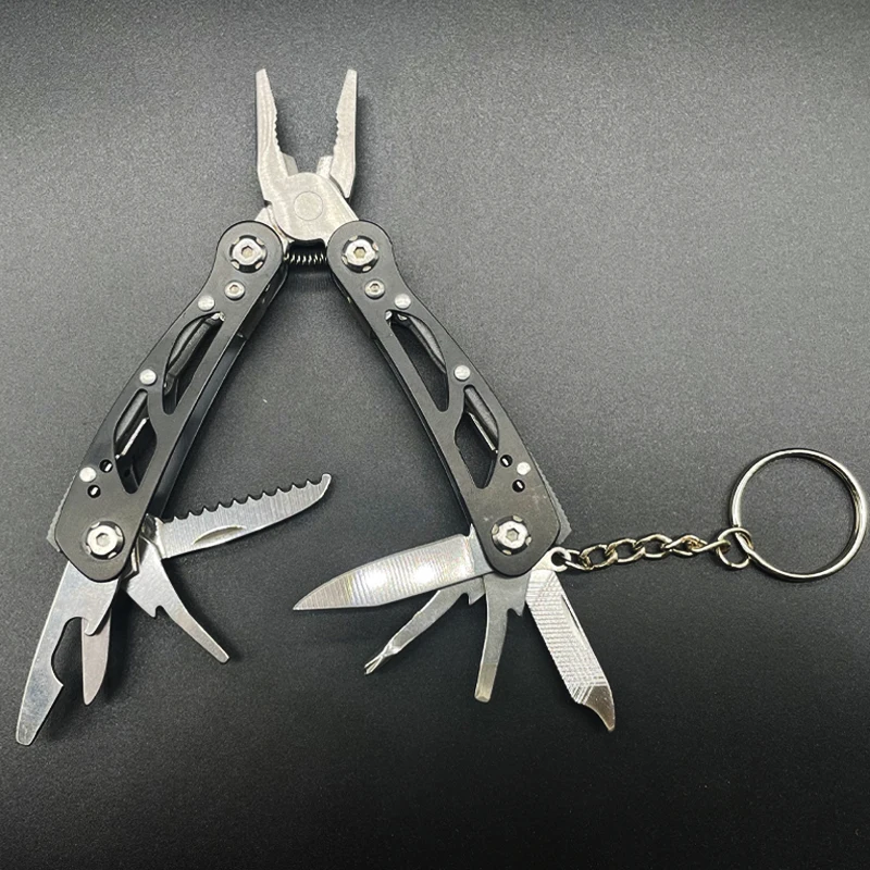 Multitool Pocket  Pliers Folding Mini, Outdoor Multifunctional Pliers, Stainless - £136.58 GBP