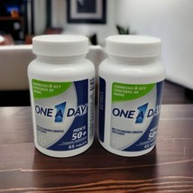 2x ONE A DAY MEN&#39;S 50+ COMPLETE MULTIVITAMIN 65 TABLETS Ea EXP 3/2024 - $15.92