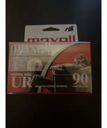Maxell 108527 UR-90 2PK Normal Bias Audio Cassettes 90 Minute With Cases... - $16.43 CAD