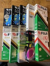 Mixed Lot Of Used Fuji VHS - $16.71