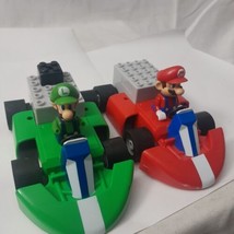 Nintendo K’NEX Mario Kart Wii Battery Powered Motorized Vehicles Mario Luigi  - £20.33 GBP
