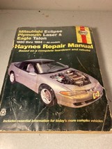 Haynes 1990-94 Repair Manual Mitsubishi Eclipse Plymouth Laser Eagle Talon - $14.99