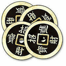 NEW Chinese Miser Dream 2-Side Jumbo Coin Set By Henry Evans - Trick - £140.82 GBP