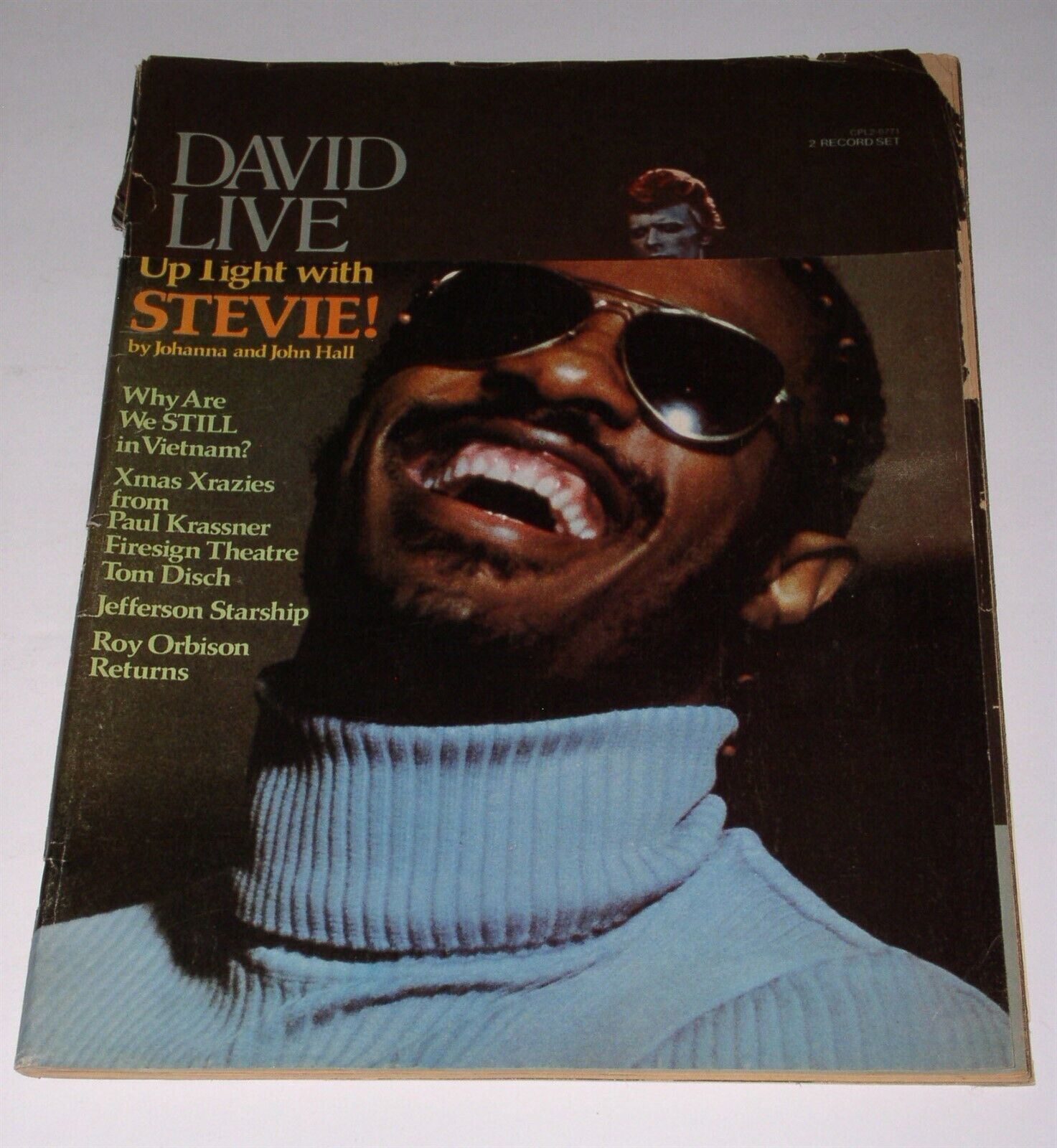 Stevie Wonder Crawdaddy Magazine Vintage 1974 Jefferson Starship Roy Orb... - $24.99