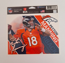 Payton Manning #18 Denver Broncos Multi Use Decal NFL - £6.14 GBP