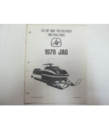 1976 Arctic Cat Jag Set Up and Pre-Delivery Instructions Manual OEM - $281.03 MXN