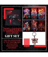 Stranger Things Bundle Includes 2 Posters and a Demogorgon Keychain - €21,44 EUR
