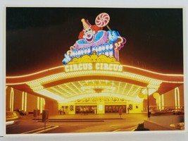 Las Vegas CIRCUS CIRCUS Entertainment Center Vintage Postcard P10 - £6.35 GBP