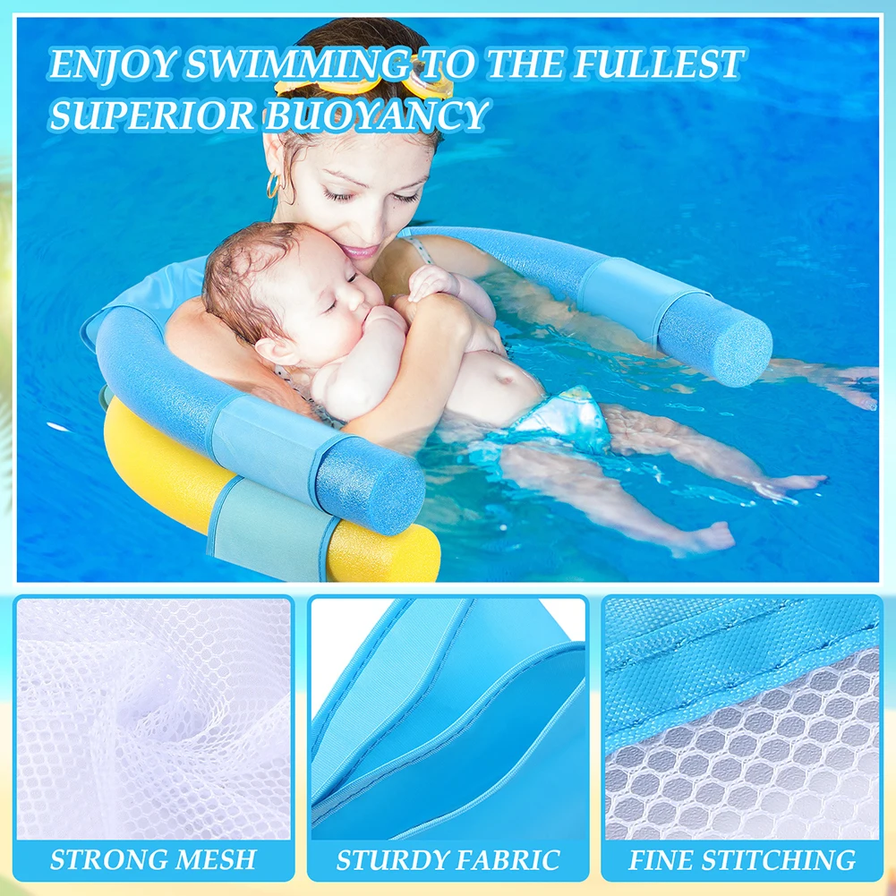 Ting chair non inflatable swimming pool double tube large size buoyancy for kids adults thumb200