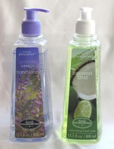 2 Simple Pleasures Hand Soap Good Housekeeping Lavender Vanilla + Coconut Lime - £16.82 GBP