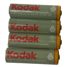 Kodak Digital Camera Battery KAA2HR Rechargeable 1.2V NiMH 2100mAh Set of 4 - £15.90 GBP