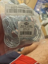 EZ-FLO 15105 Bathroom Shower Curtain Rings Pack of 24 Nickel-Plated Steel - $9.16
