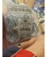 EZ-FLO 15105 Bathroom Shower Curtain Rings Pack of 24 Nickel-Plated Steel - $9.16
